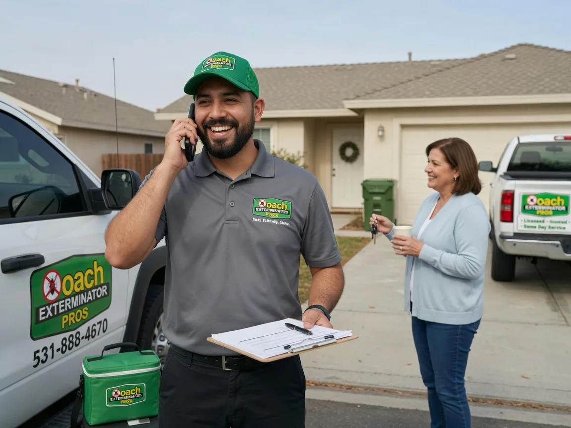 Pest Control Roach Exterminator Dry Branch, GA FAQs